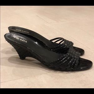Prada Wedge Slides (EU 41)